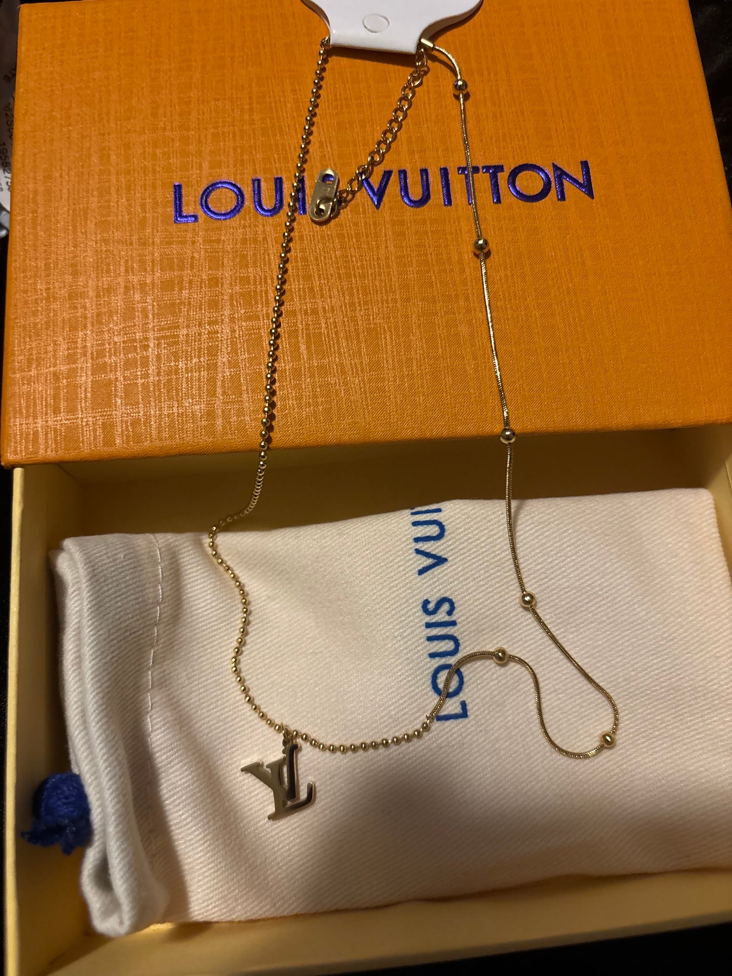 ✨LV Gold Necklace