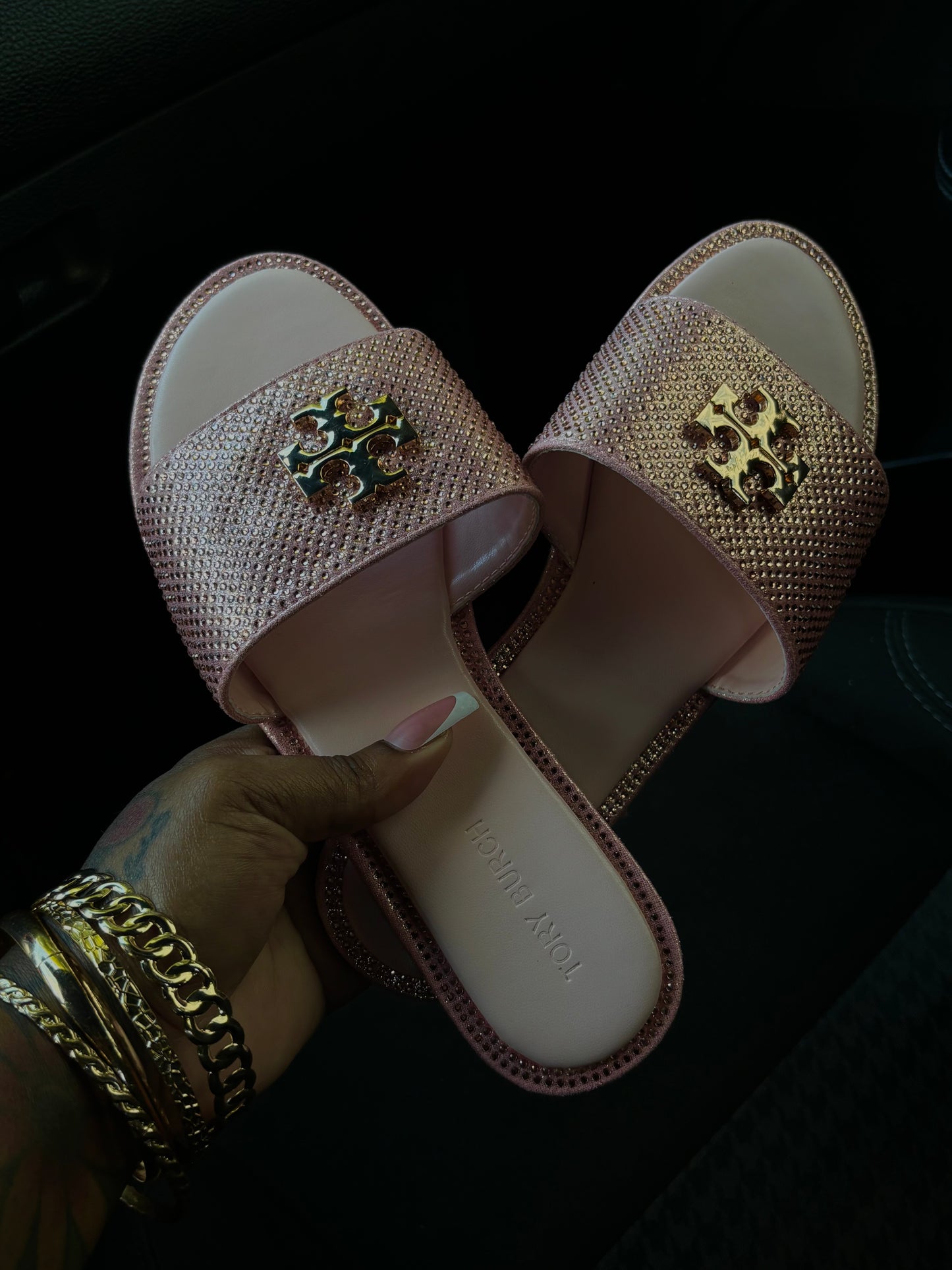 ✨Meet me at Tory B Glam Sandals
