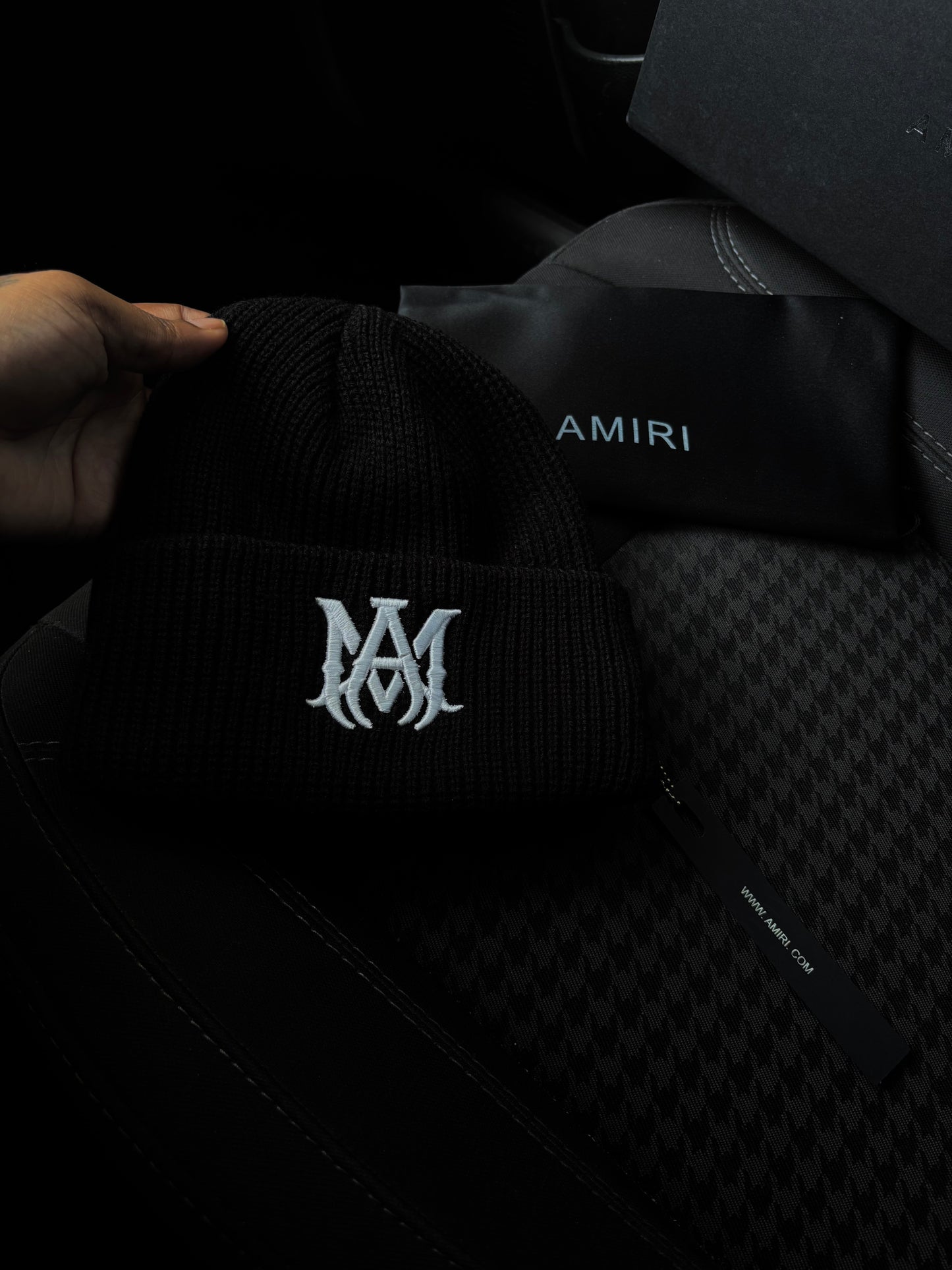 AMIRI Classic Logo Knit Beanie