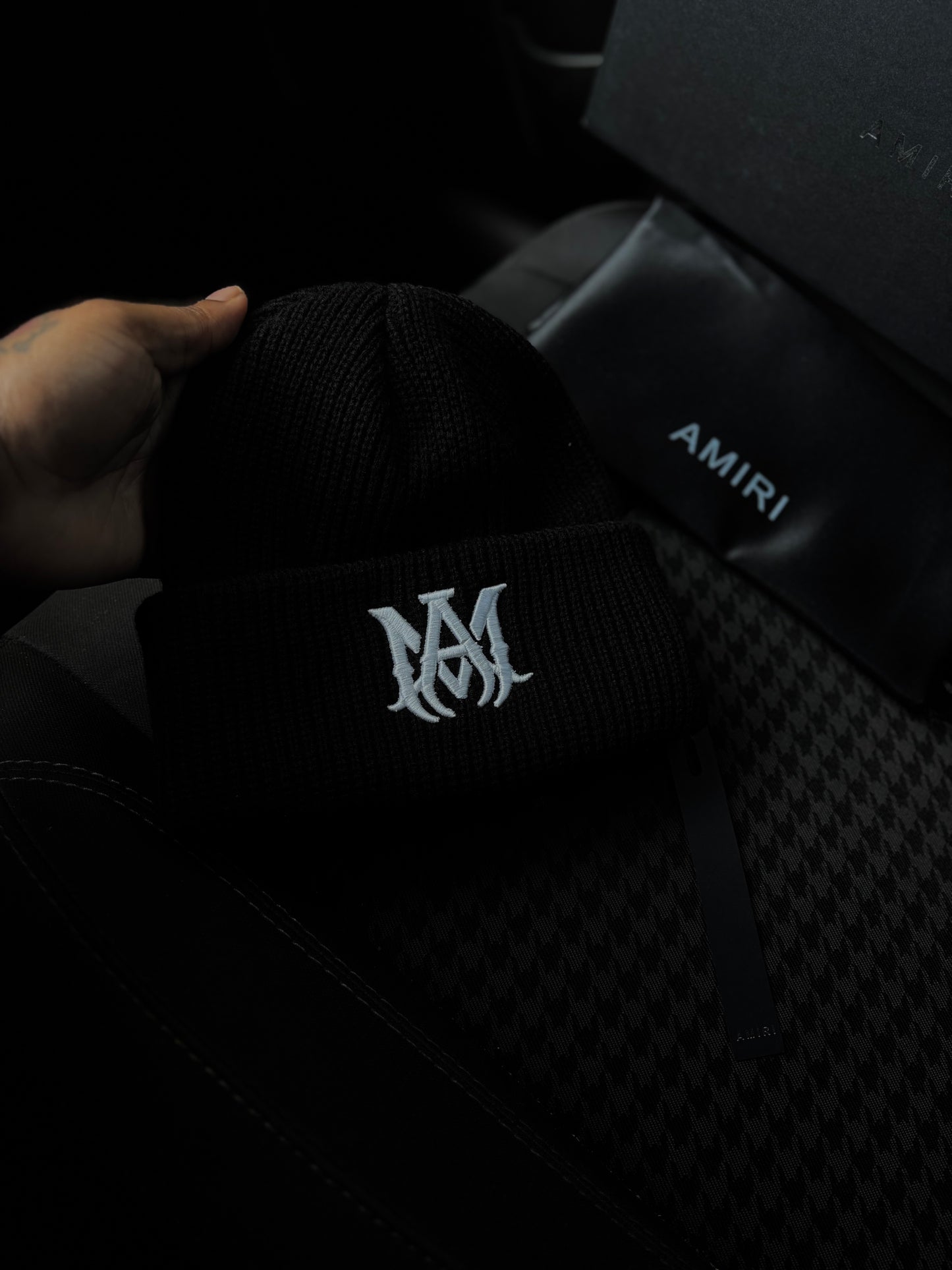 AMIRI Classic Logo Knit Beanie