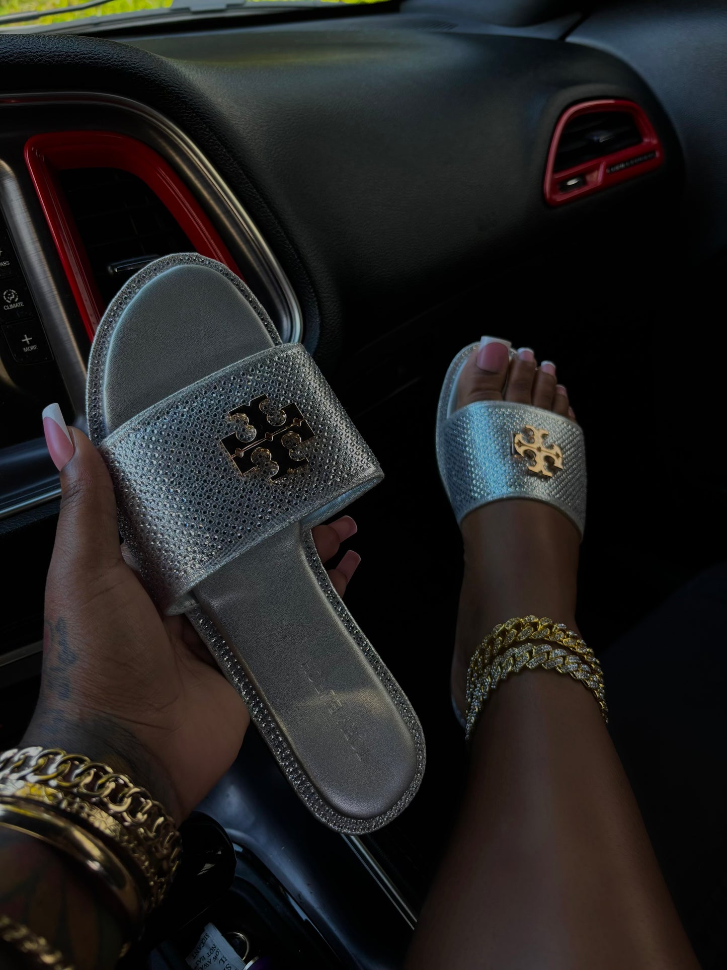 ✨Meet me at Tory B Glam Sandals