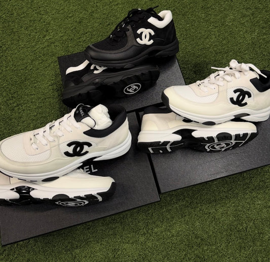 ✨Black & White Classic Luxe Sneakers